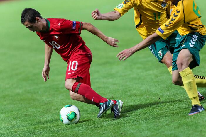 Europos jaunimo futbolo čempionatas: Lietuva - Portugalija