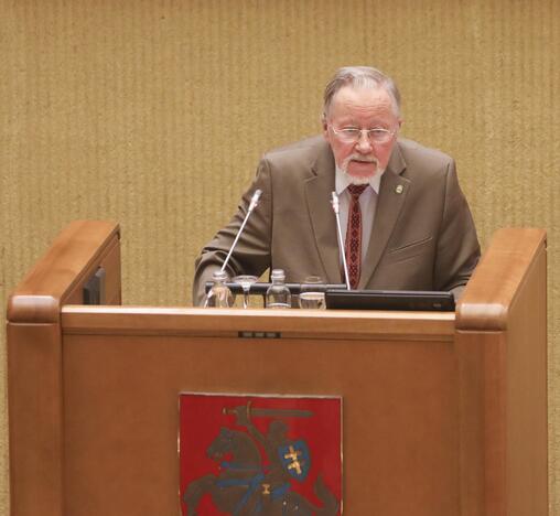 Seimas paminėjo Sąjūdžio trisdešimtmetį