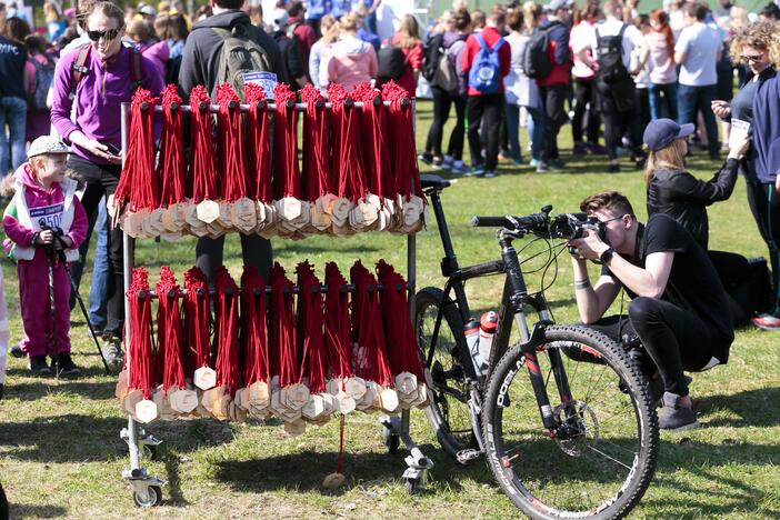 Verkių regioniniame parke – masinis ėjimas