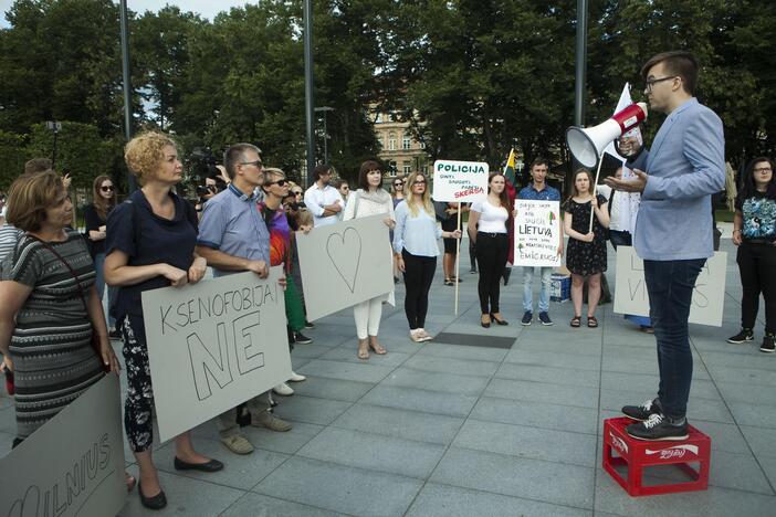 Vilniuje – mitingas dėl policijos neveiklumo