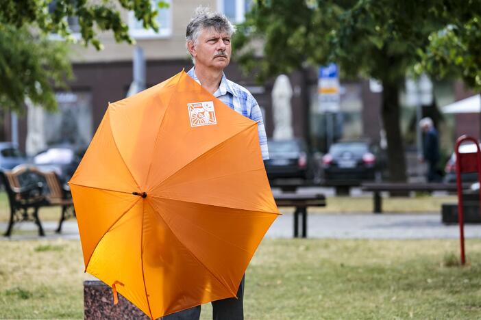 „Solidarumas“ protestavo prieš mokesčių reformą