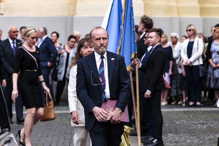 Vilniuje perlaidoti signataro M. Biržiškos palaikai