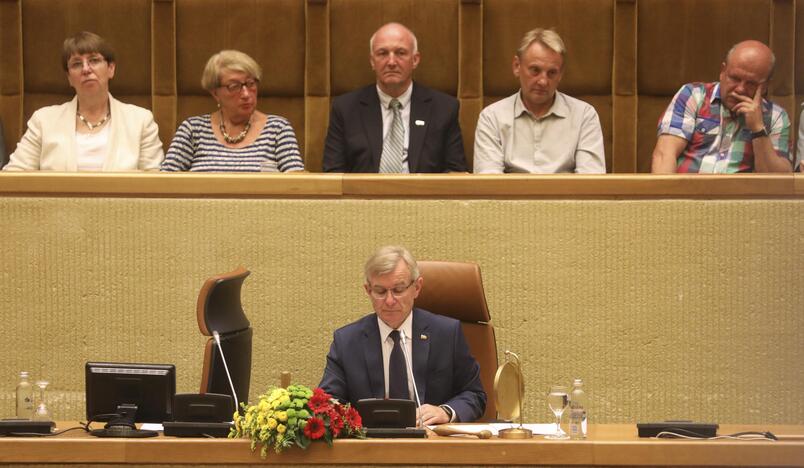 Seimas paminėjo Sąjūdžio trisdešimtmetį