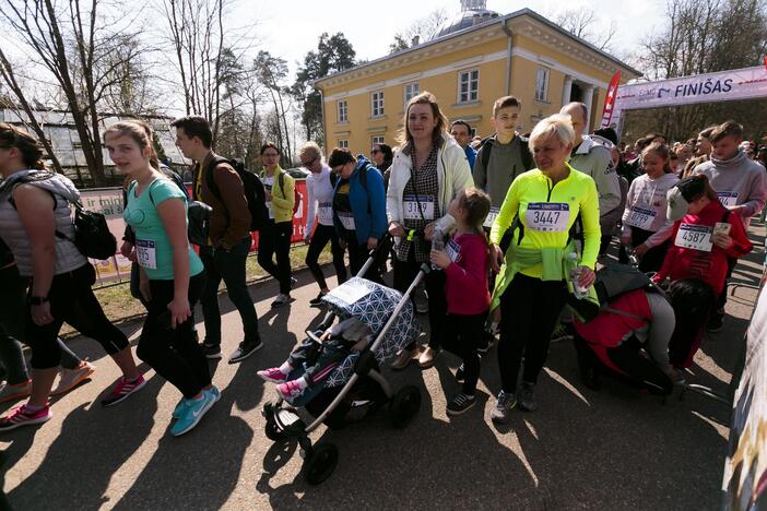 Verkių regioniniame parke – masinis ėjimas