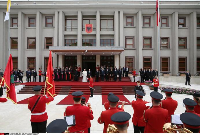 Popiežiaus Pranciškaus vizitas Albanijoje