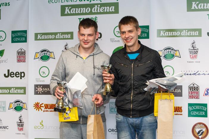 Ecotennis dvejatų turnyras „Kauno dienos taurė“