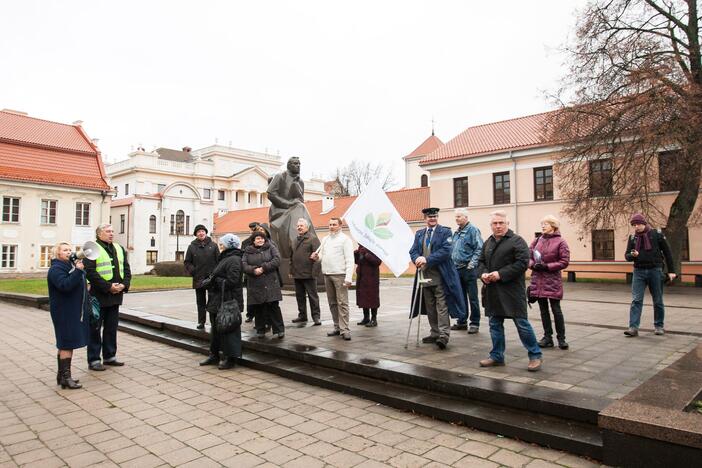 Mitingas prieš atliekų deginimo gamyklos statybas Kaune