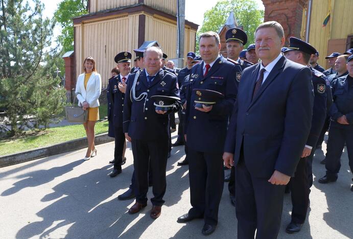 Vandžiogala turi naują gaisrinę