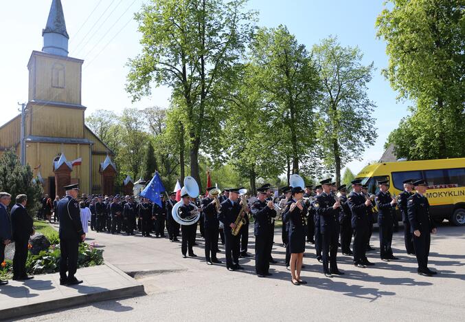 Vandžiogala turi naują gaisrinę