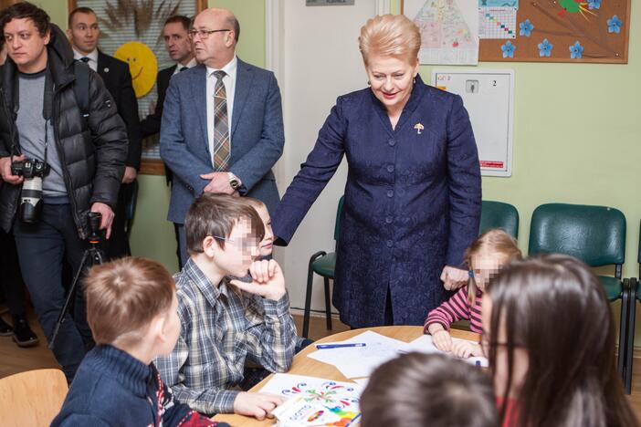 D. Grybauskaitės vizitas "Pastogėje"