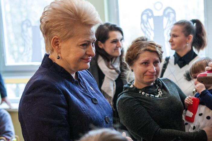 D. Grybauskaitės vizitas "Pastogėje"