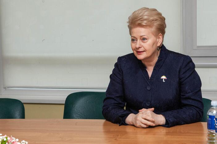 D. Grybauskaitės vizitas "Pastogėje"