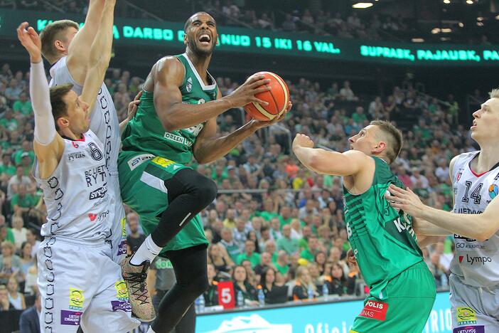 LKL finalas: „Žalgiris“ – „Lietuvos rytas“ 96:83