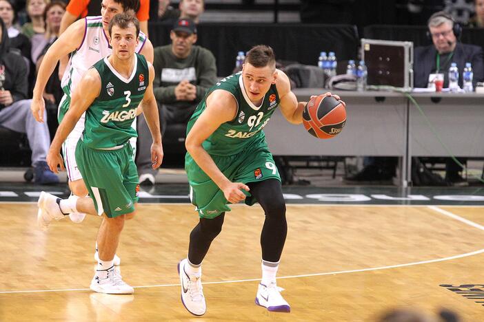 Eurolyga: „Žalgiris“ – „Unicaja“ 79:77