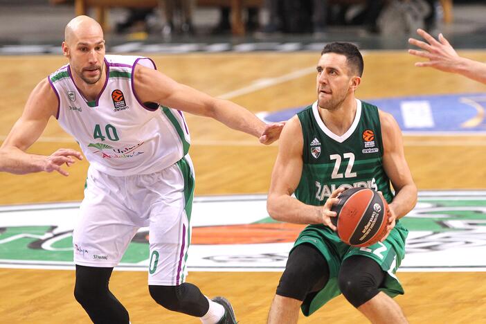 Eurolyga: „Žalgiris“ – „Unicaja“ 79:77