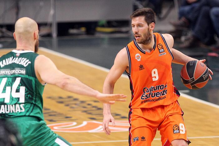 Eurolyga: „Žalgiris“ – „Valencia Basket“ 86:82