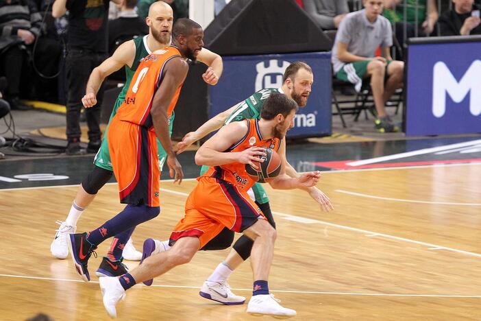 Eurolyga: „Žalgiris“ – „Valencia Basket“ 86:82