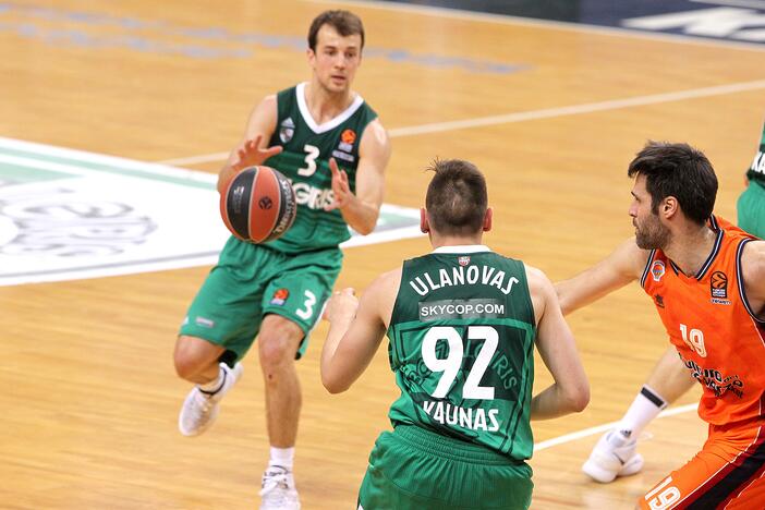 Eurolyga: „Žalgiris“ – „Valencia Basket“ 86:82