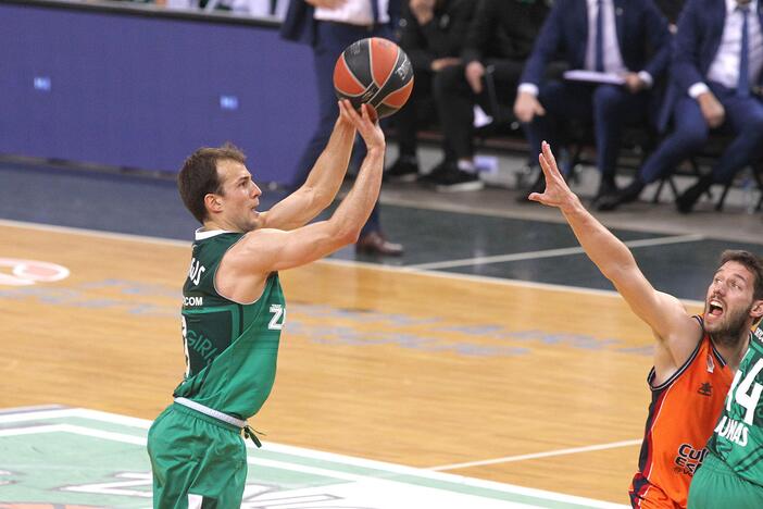 Eurolyga: „Žalgiris“ – „Valencia Basket“ 86:82