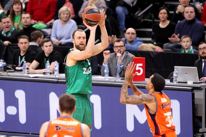 Eurolyga: „Žalgiris“ – „Valencia Basket“ 86:82