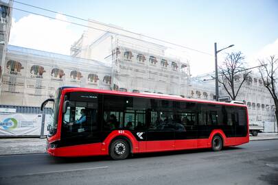 Rida: vien pernai „Kauno autobusų“ viešasis transportas įveikė per 20 mln. km.