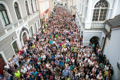 Vilniaus krašto lenkų mokyklos surengė protestą rugsėjo 2 d. 