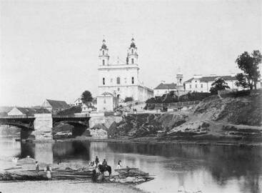 Šnipiškės apie 1892 m. Fotografas St. F. Fleury