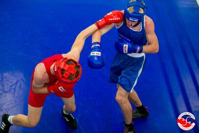 Ringas: pusfinaliuose kovojo trys Lietuvos jaunieji boksininkai.