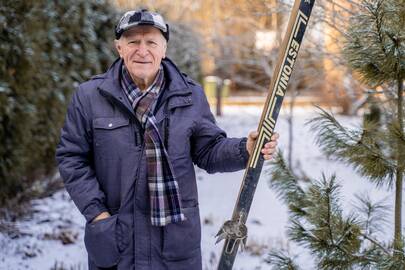 Optimistiškas: L.Mackevičius laukia, kada baigsis reabilitacija po klubo sąnario keitimo ir jis vėl galės stoti ant slidžių.