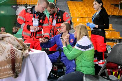 Sporto medikų teigimu, traumatizmo išvengti neįmanoma, bet sumažinti ir sušvelninti padarinius – būtina.