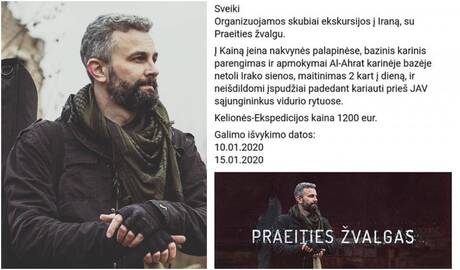 Š. Jasiukevičius-Praeities žvalgas (kairėje) ir melagingas skelbimas