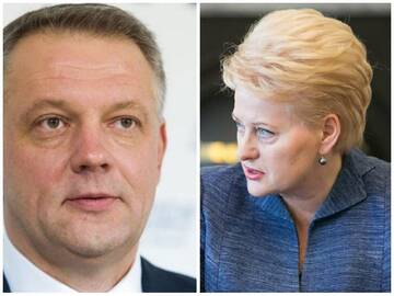 Eligijus Masiulis ir Dalia Grybauskaitė