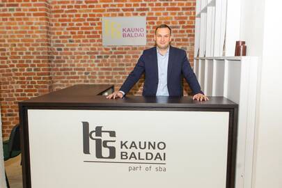 Pasiteisino: "Kauno baldų" vadovas T.Mauricas tikino, kad pirkėjai įvertino jų kurtų baldų kolekcijas.