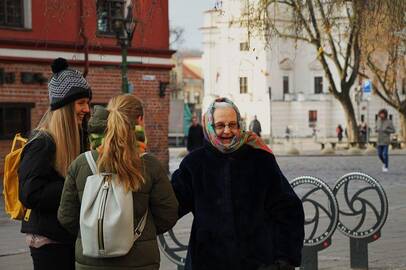 Staigmena: gimnazistų dėmesys senoliams buvo malonus, bet netikėtas.