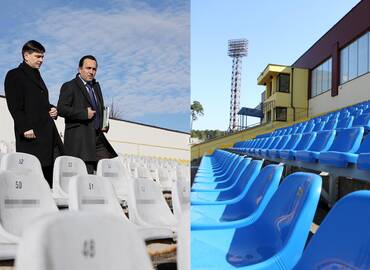  Pokyčiai: pavasarį kartu su Klaipėdos futbolo federacijos prezidentu R.Jonaičiu stadioną apžiūrėjęs UEFA inspektorius D.Petriašvilis šiandien jį pamatytų visai kitokį.