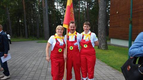 Pasiekimas: Klaipėdos greitosios medicinos pagalbos stoties komanda – (iš kairės) J.Toliušienė, R.Eigirdas ir V.Šomkaitė – profesinėse varžybose vėl tapo geriausia.