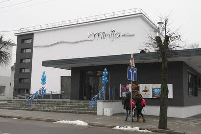 Atsinaujino: vienintelis Klaipėdos rajone kino teatras „Minija“ jau kviečia kino meno mėgėjus.