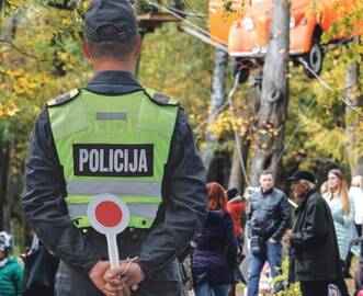 Būsena: nors policijos pareigūnai tvirtino, kad Poilsio parkas yra viena ramesnių vietų Klaipėdoje, kai kurie lankytojai čia nesijaučia saugūs ir dieną.