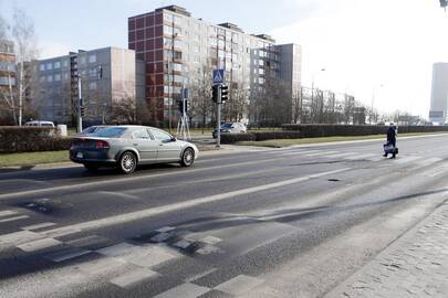 Planas: prie pėsčiųjų perėjos įrengti greičio slopinimo kalneliai bus išmontuoti iš karto, kai pradės veikti naujasis šviesoforas.