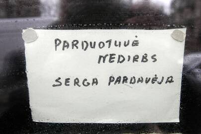 Nedirba: apie ligų plitimą galima spręsti ir iš panašių informacinių lapelių.