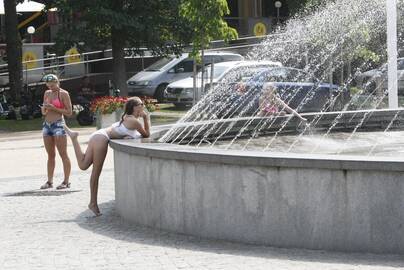 Nuotaika: paskutinę vasaros savaitę gyventojų laukia itin šilti ir saulėti orai.