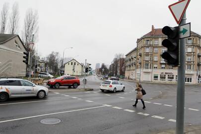 Pavojus: vienoje judriausių miesto sankryžų jau kurį laiką neveikia šviesoforai.