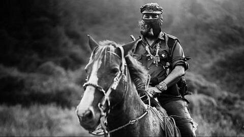 Subcomandante Marcos. J. Villa