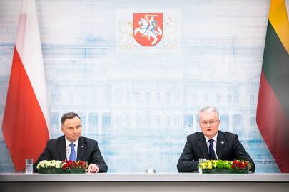 Andrzejus Duda ir Gitanas Nausėda