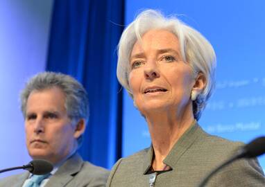 Christine Lagarde ir Davidas Liptonas