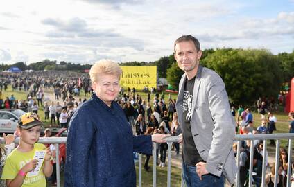 D. Grybauskaitė ir A. Tapinas