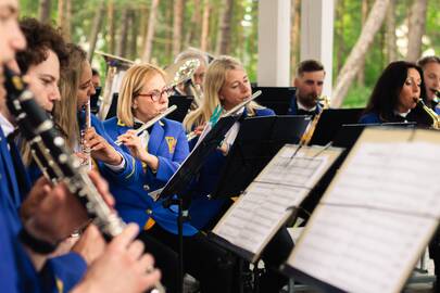 Tradicija: Palangos Birutės parkas jau prisipildo pučiamųjų muzikos garsų – ir šį sezoną tęsiamas koncertų ciklas "Orkestro vasara".