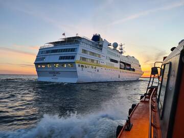 Atvyko: kruiziniu laivu „Hamburg“ į Klaipėdą atkeliavo 180 vokiečių turistų.