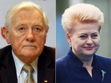 Valdas Adamkus ir Dalia Grybauskaitė