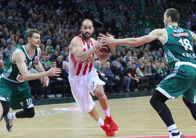 V.Spanoulis pirmajame mače Kaune pelnė tik 6 taškus.